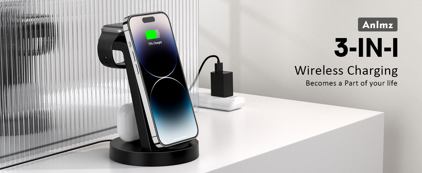 3 in 1 Wireless Charging