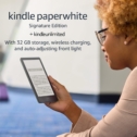 Amazon Kindle Paperwhite Signature Edition (32 GB) – With auto-adjusting front light, wireless charging, 6.8“ display, and up to 10 weeks of battery life – Without Lockscreen Ads – Black