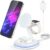 Magnetic Wireless Charging Station for Apple Series, 3-in-1 15W Fast Mag-Safe Charger Stand with QC3.0 Adapter, for iPhone 15, 14,13,12 Pro Max/Pro/Mini/Plus, iWatch Ultra/9/8/7/6/5/4/3/2, AirPods…