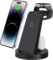 3 in 1 Charging Station for iPhone, Wireless Charger for iPhone 15 14 13 12 11 X Pro Max & Apple Watch – Charging Stand Dock for AirPods